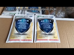 Insecticida biológico para eliminar la polilla dorso de diamante y la oruga de la col PrGV